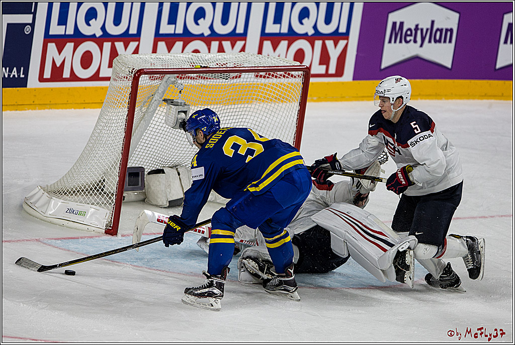 IIHF WM 2017, USA - Schweden, 08.05.2017